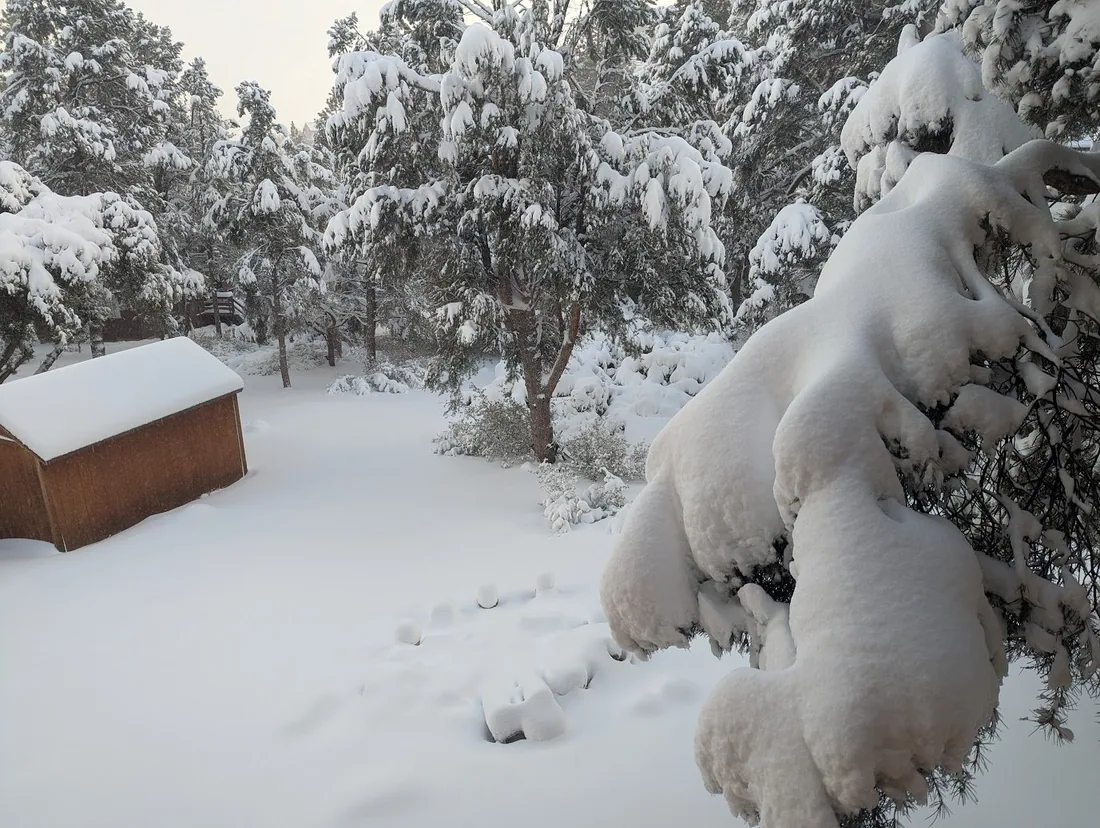 Pine Mountain Club in winter